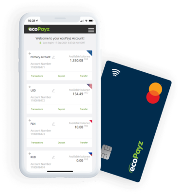 ecoPayz screenshot 1